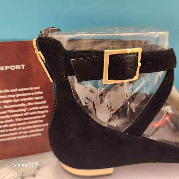 Rockport "Adelyn" Anklestrap Flats. NIB. Size 5.5 - Picture 3 of 9